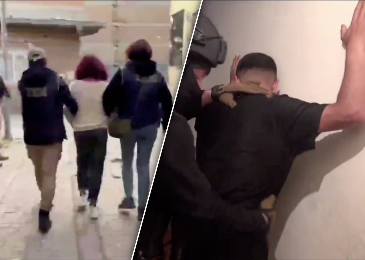 Terör örgütü propagandası yapanlara baskın: 269 kişi gözaltına alındı!