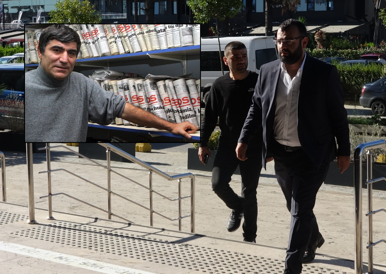 Hrant Dink'in katili Ogün Samast İstanbul'da görülen duruşmaya katılmak üzere Trabzon Adliyesi’ne geldi