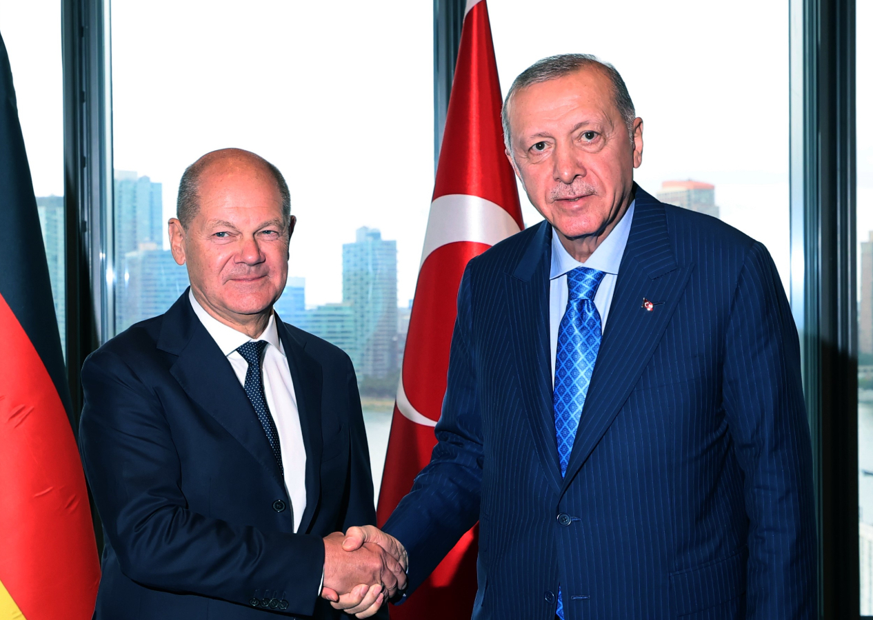 Olaf Scholz'la bir görüşme daha; Cumhurbaşkanı Erdoğan 19 Ekim'de Almanya Başbakanı'nı ağırlayacak