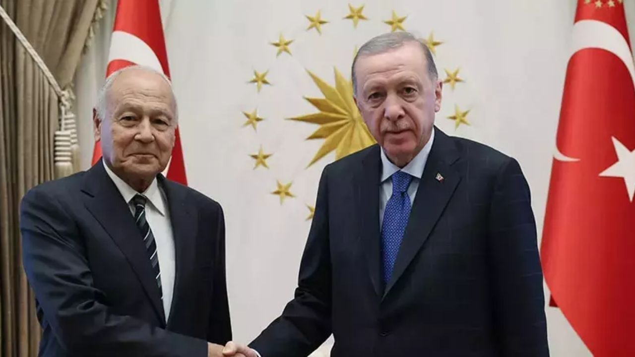 Cumhurbaşkanı Erdoğan Arap Birliği Genel Sekreteri ile görüştü