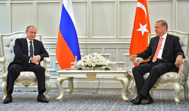 Cumhurbaşkanı Erdoğan ile Rusya Devlet Başkanı Putin görüştü!