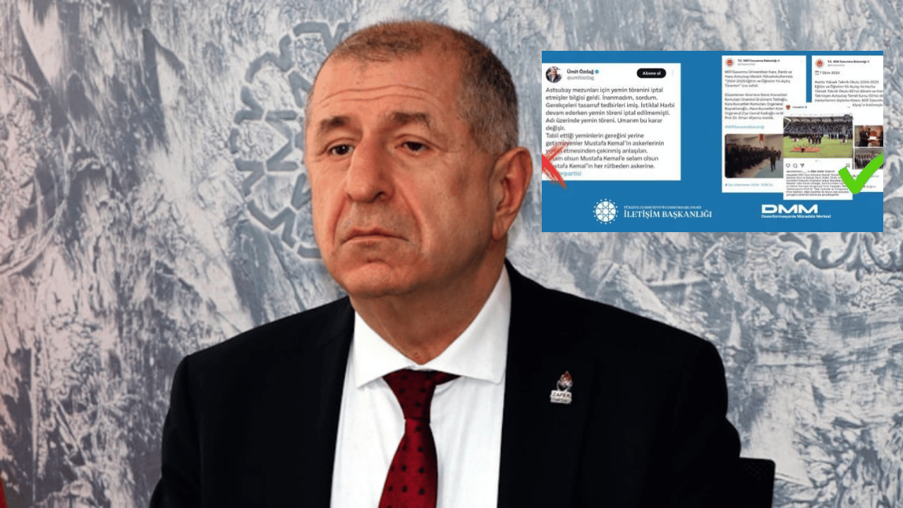 Ümit Özdağ yine trollüğe kalkıştı, DMM yine gerçeği açıkladı! Yüzleri de kızarmıyor...