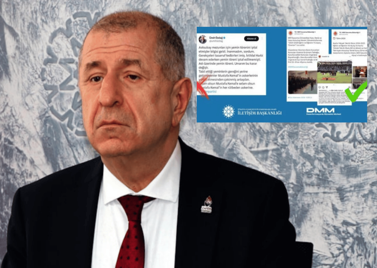 Ümit Özdağ yine trollüğe kalkıştı, DMM yine gerçeği açıkladı! Yüzleri de kızarmıyor...