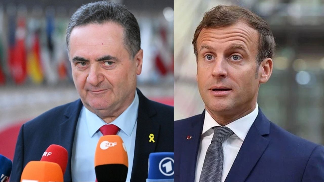 Macron'a yüklendiler! Fransa İsrail'i men etti ortalık karıştı!