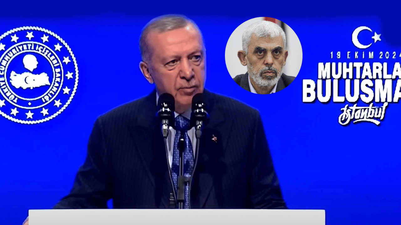 Cumhurbaşkanı Recep Tayyip Erdoğan'dan Yahya Sinvar mesajı: Tüm kahramanları selamlıyorum!