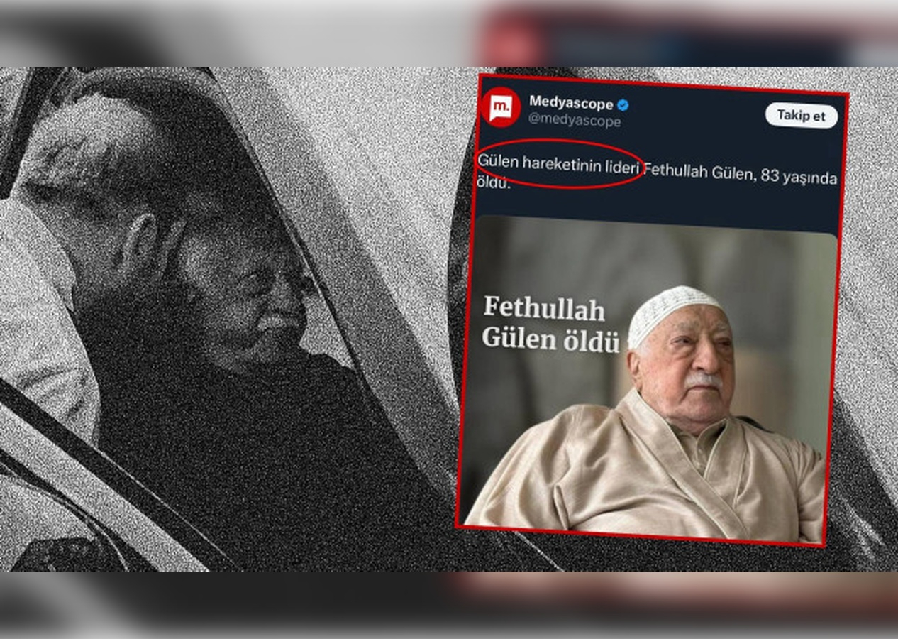Medyascope Gülen'in ölümünü böyle gördü