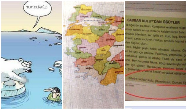Kutup ayısı, FETÖ propagandası derken ders kitaplarında bir skandal daha!