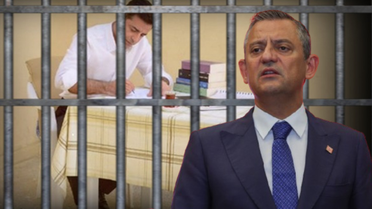 Özgür Özel Selahattin Demirtaş'ı cezaevinde ziyaret etti; çıkışta çağrı metnini paylaştı
