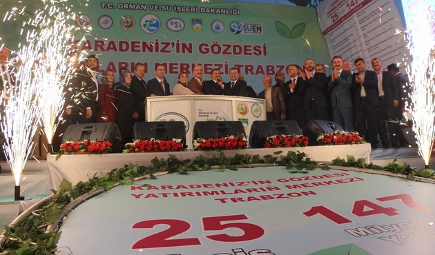 Bakanlar Eroğlu, Soylu ve Aşkın'dan Trabzon çıkartması...