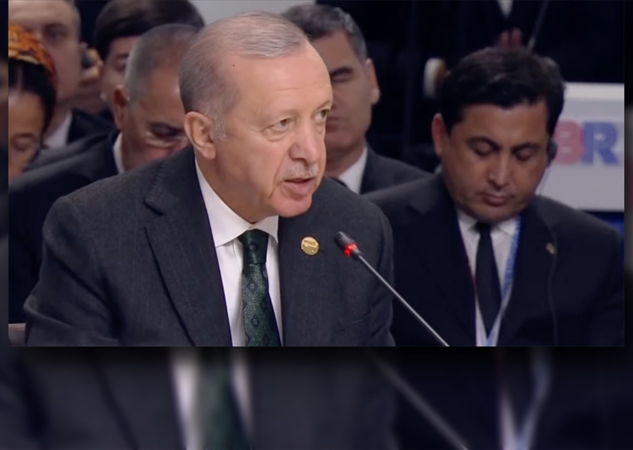 Erdoğan'dan BRICS Zirvesi'nde TUSAŞ'a düzenlenen hain saldırıya tepki: Alçakça saldırı Türkiye'nin terörle ilgili kararlılığını perçinlemiştir!