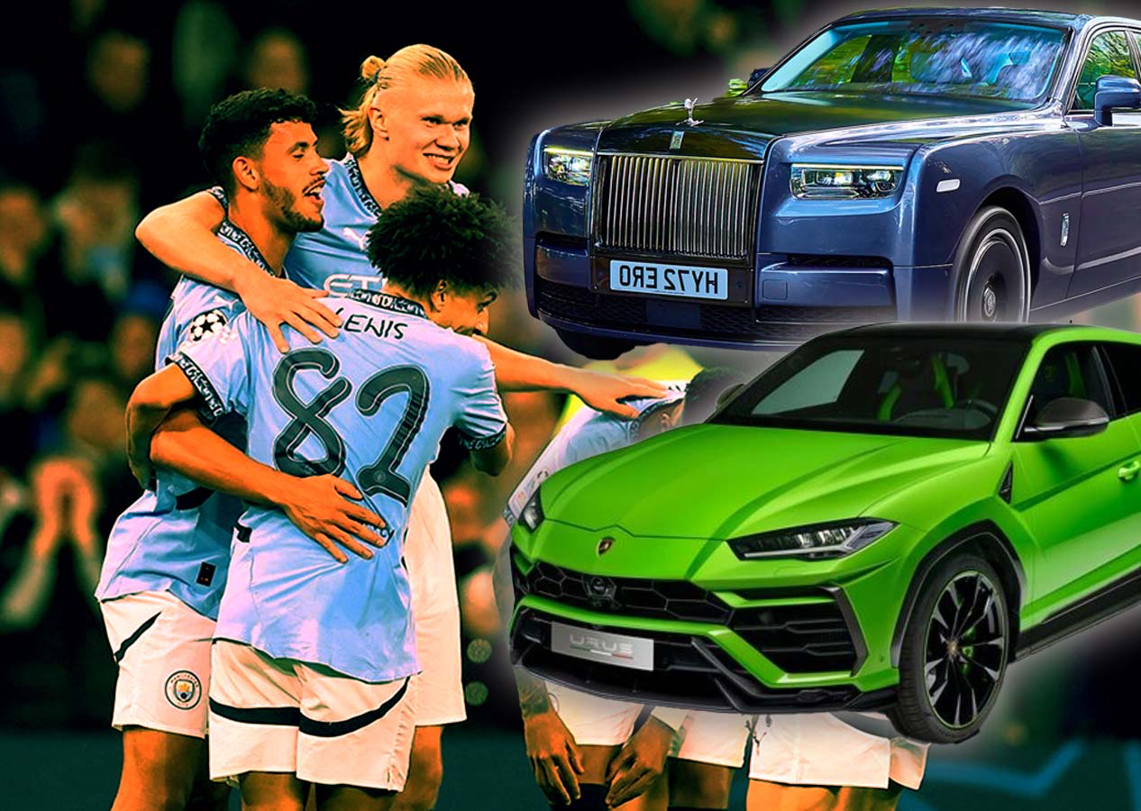 Erling Haaland'dan bile daha pahalı arabaya biniyor! İşte Manchester City'nin yıldız oyuncularının milyonluk oyuncakları: 90 milyon euroluk oyuncu Golf'e biniyor