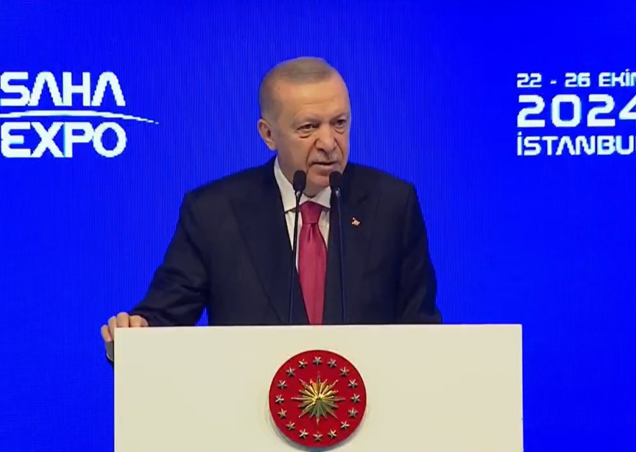 Cumhurbaşkanı Erdoğan'dan SAHA EXPO'da net mesaj:Türkiye tüm tehditleri kaynağında bertaraf edecek!