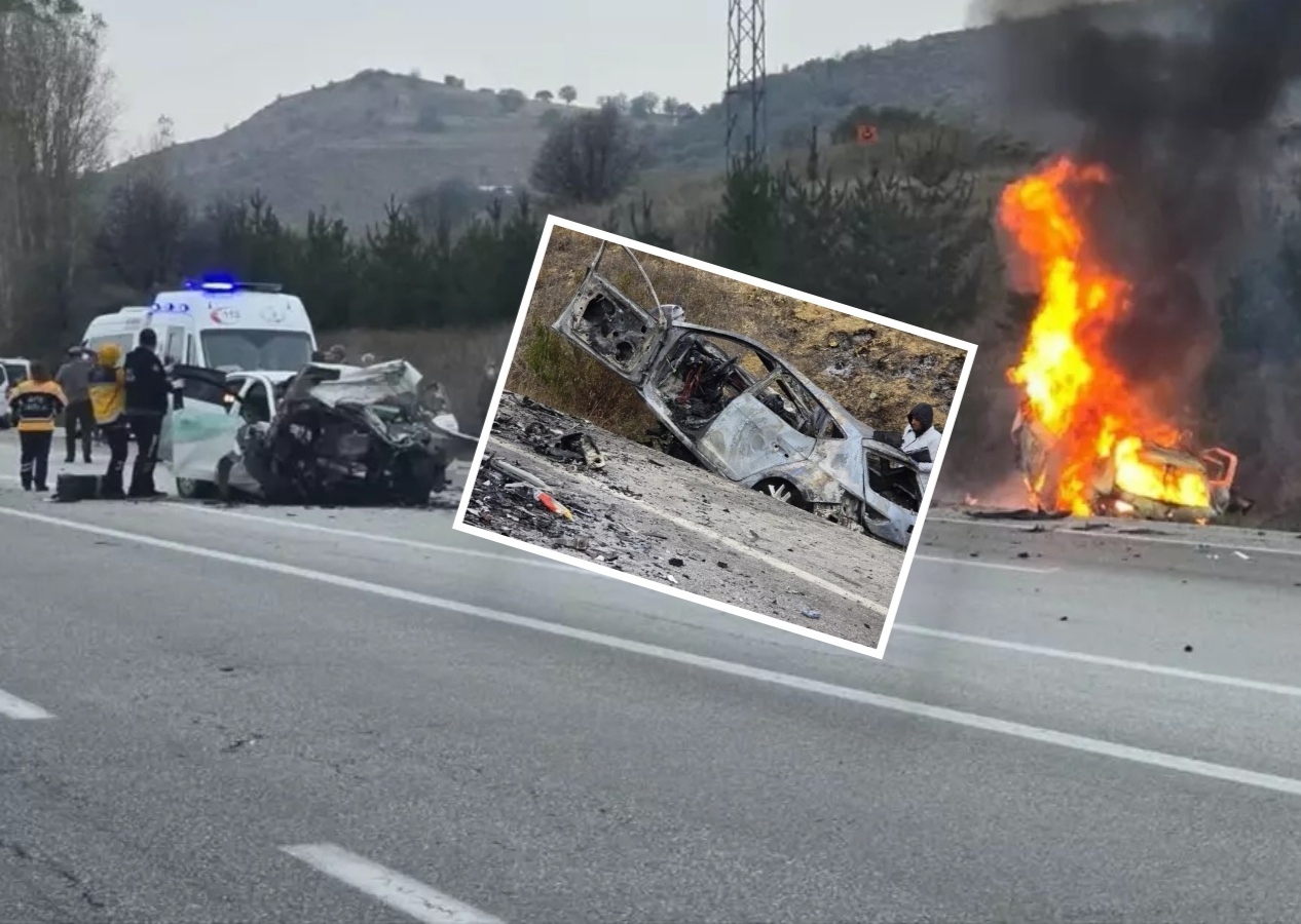 Erzincan Refahiye'de korkunç kaza! Ortalık savaş alanına döndü... 5 kişi hayatını kaybetti!
