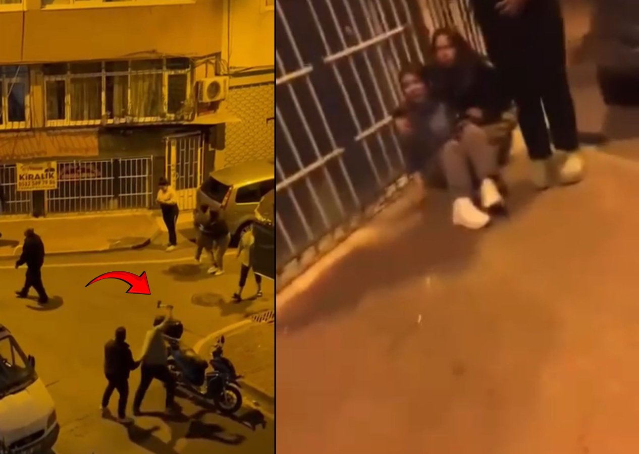 Kocamustafapaşa'da istismar iddiasına baltalı saldırı; adamın motosikletini parçaladı