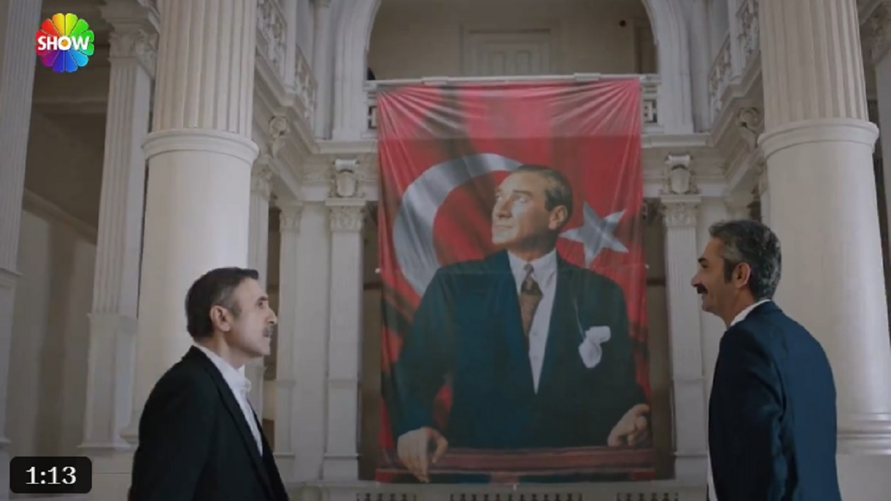 Kızılcık Şerbeti dizisinde 29 Ekim mesajı: "Bu milletin her ferdi Atatürk'e minnet borçludur!"