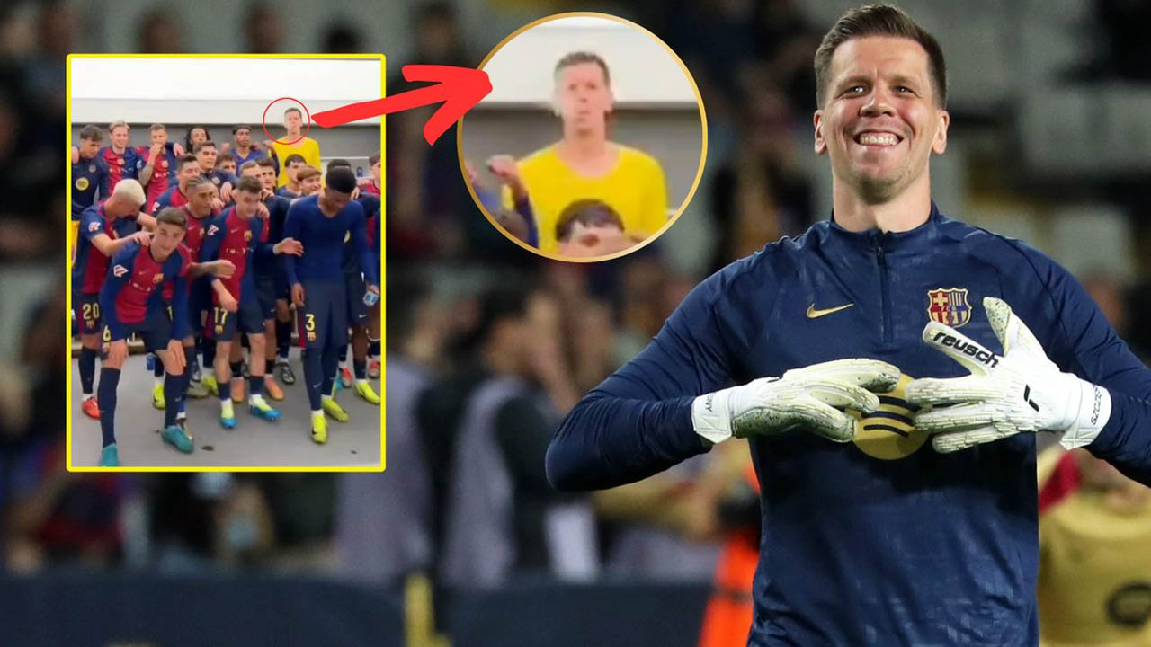 Barcelona'nın Polonyalı kalecisi Wojciech Szczesny El Clasico'da sigara içti