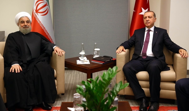 Cumhurbaşkanı Erdoğan Ruhani ile görüştü...