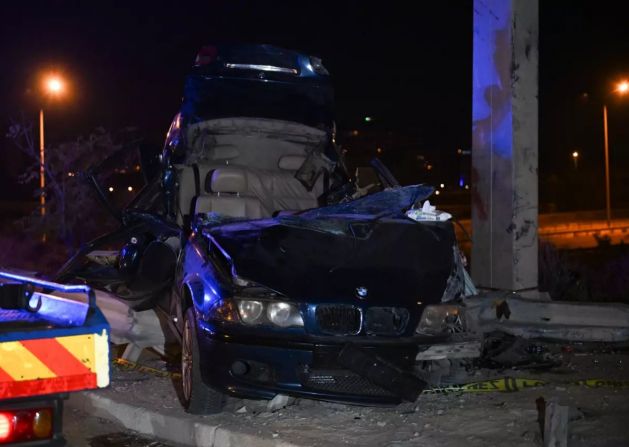 Ankara Mamak'ta feci kaza! 4 kişi hayatını kaybetti, 1 kişi yaralandı
