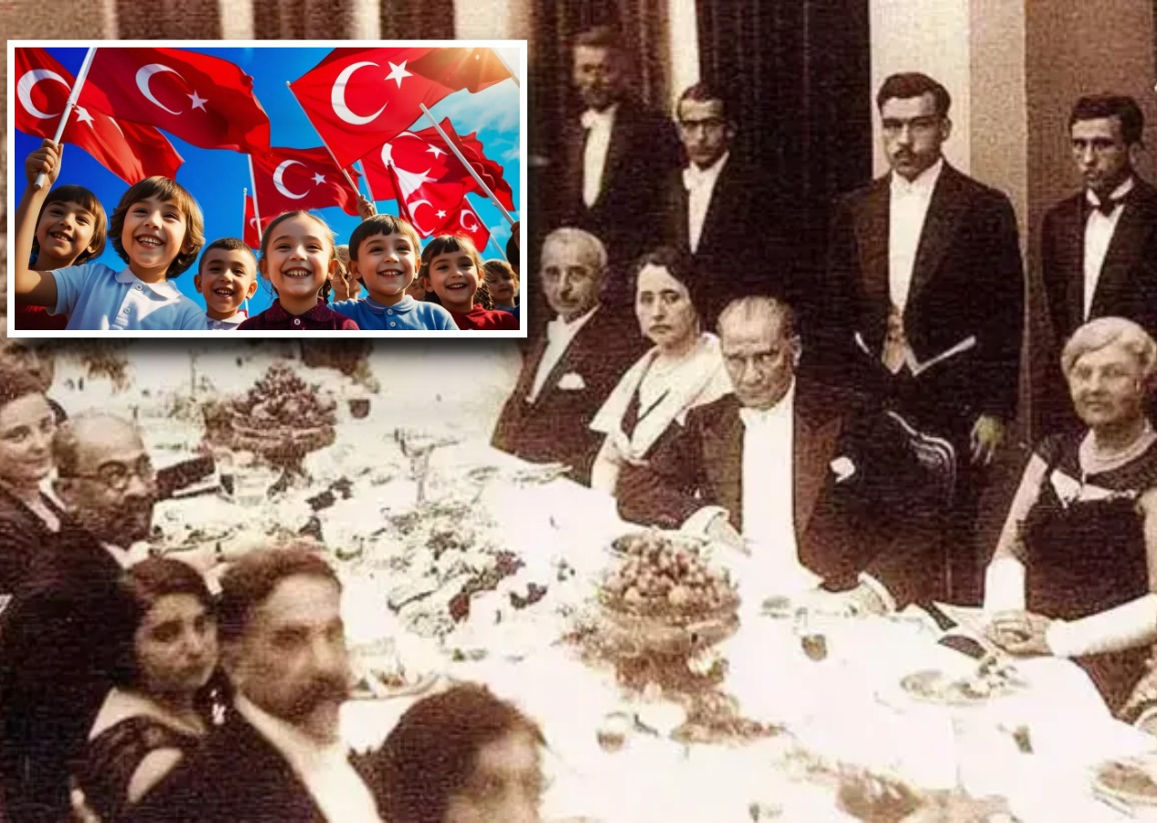 Türkiye Cumhuriyeti 101. yılını coşkuyla kutluyor! İşte Cumhuriyetin ilk kez açıklandığı o yemekte yaşananlar...