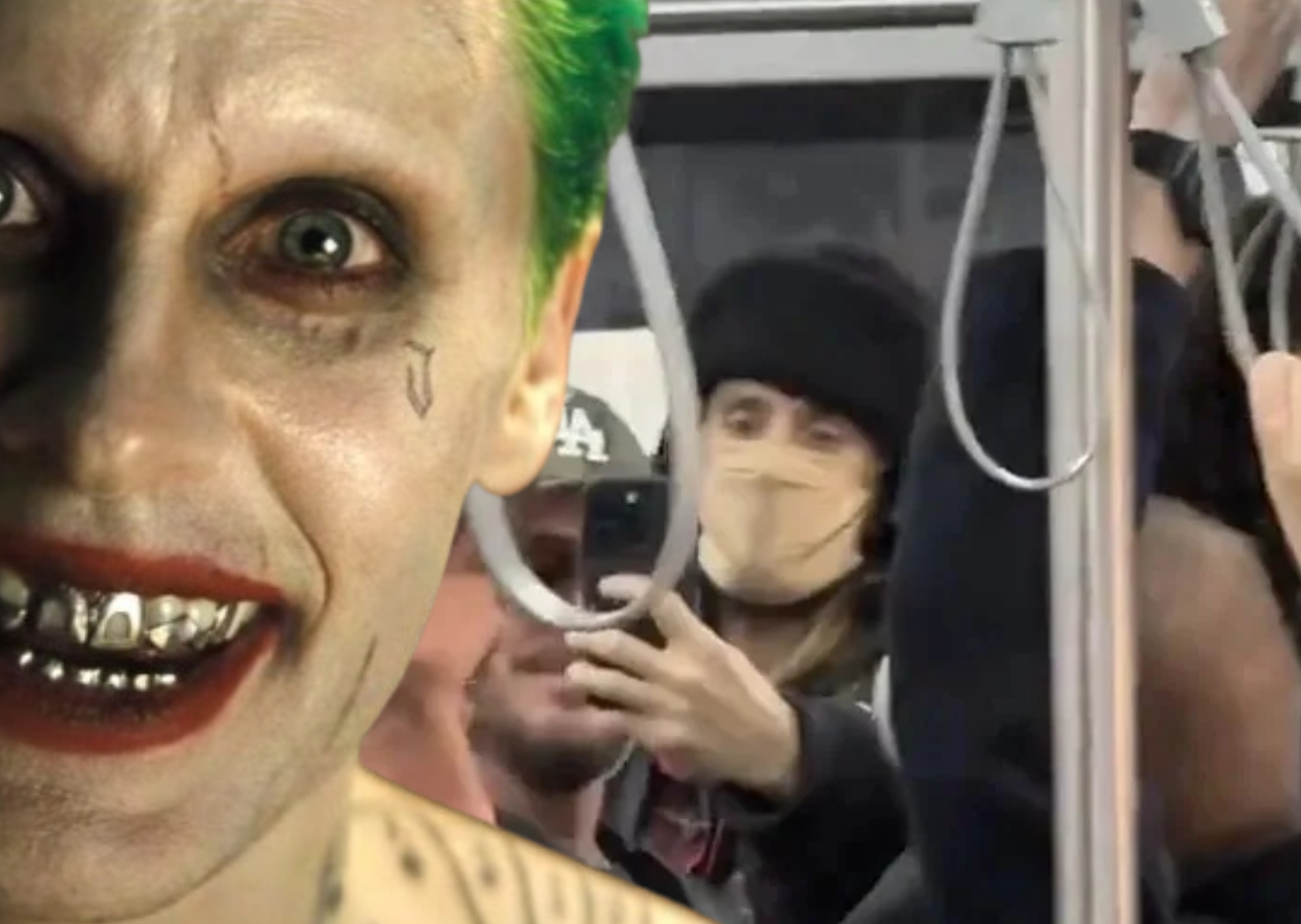 Hollywood yıldızı Jared Leto Üsküdar'da taksi bulamayınca belediye otobüsüne bindi