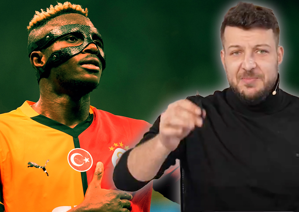 Derbi sonrası canlı yayında geceye damga vuran sözler: "Bu Victor Osimhen'i geri gönderin! Kim alıyorsa alsın, bela oldu Süper Lig'in başına"