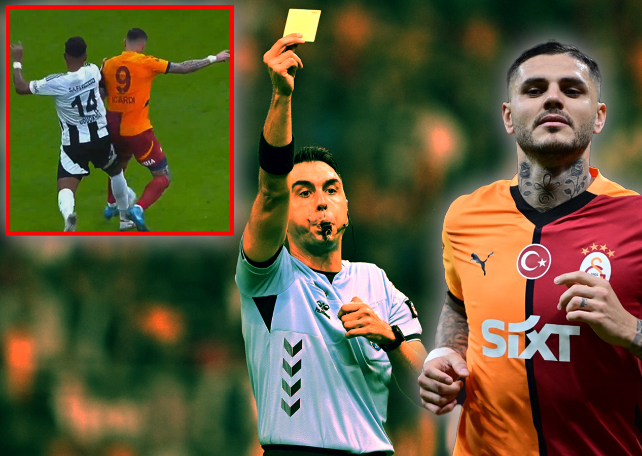 Yayıncı kuruluşun Trio hakem ekibi Mauro Icardi'nin penaltı pozisyonunu değerlendirdi: "Hakem Galatasaray'ın net penaltısını veremedi"
