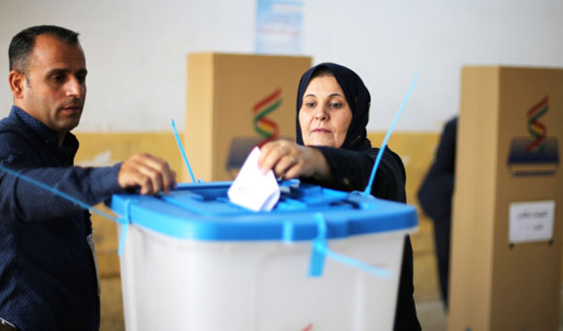 Barzani'nin tehlikeli referandumu başladı! İlk oylar atıldı...