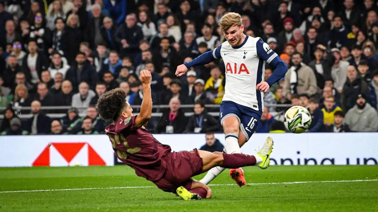 Galatasaray'ın rakibi Tottenham'dan korkutucu galibiyet! Manchester City'i yenerek kupadan elediler