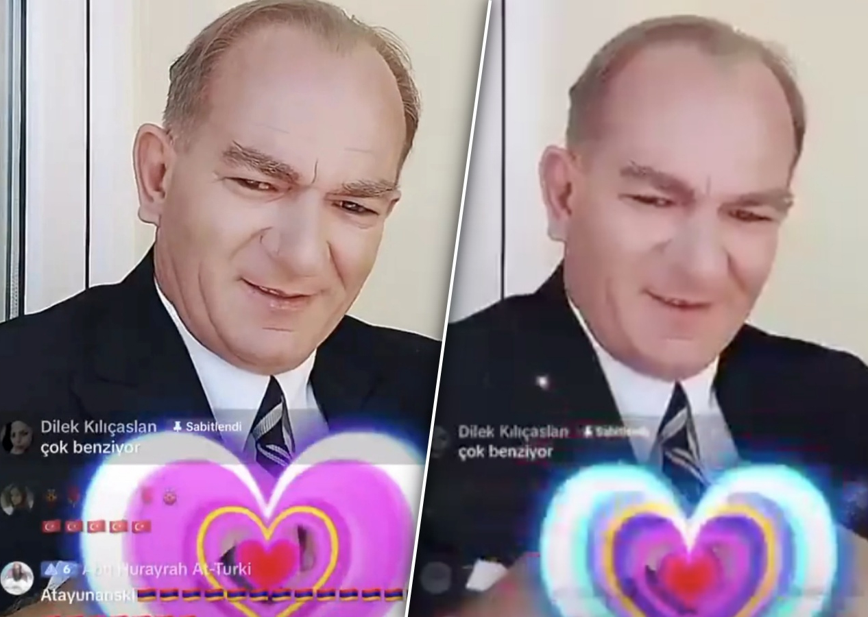 Yine milli bayramda ortaya çıktı! Atatürk'e benzerliğiyle ünlü olan Serdar Görel'e para yağdırdılar