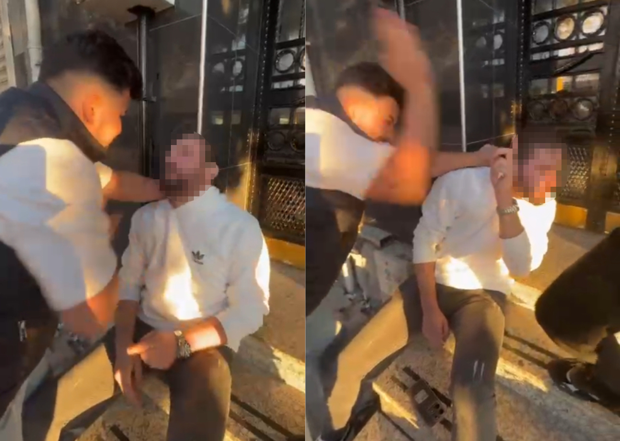 Bayrampaşa'da bir kafede taciz dayağı! Yan masadaki kızın gizlice fotoğrafını çektiler