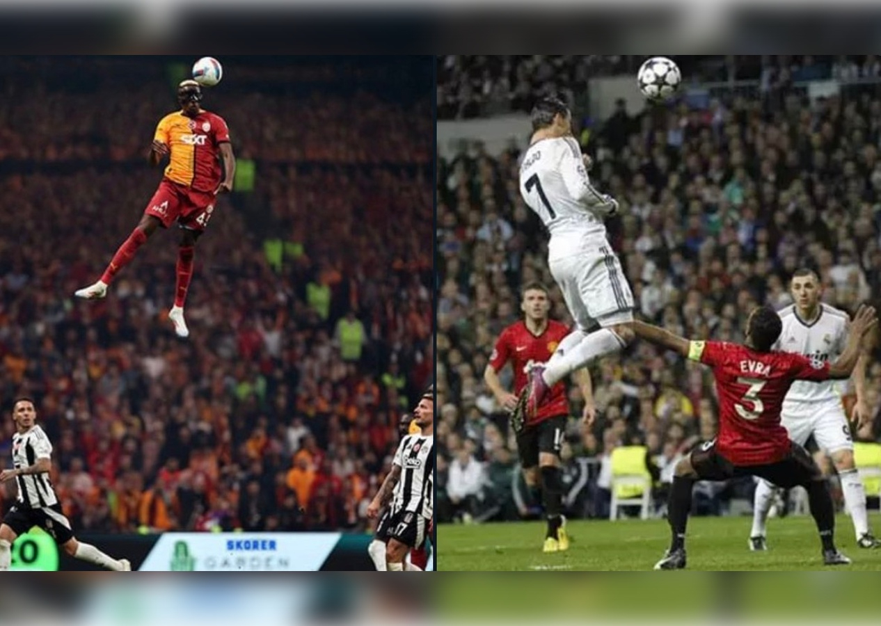 Osimhen'den Ronaldo'yu gölgeden bırakan müthiş vuruş