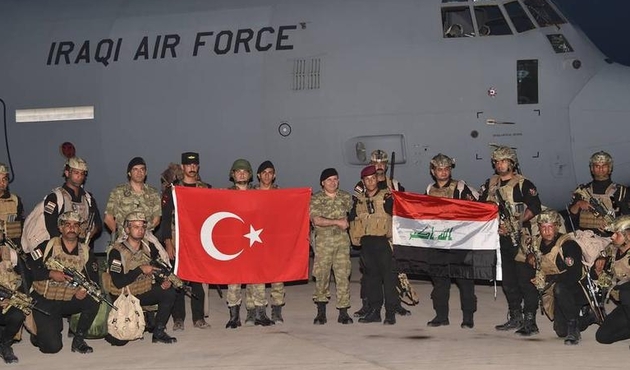 Irak sınırda ortak manevralara başlandığını duyurdu...
