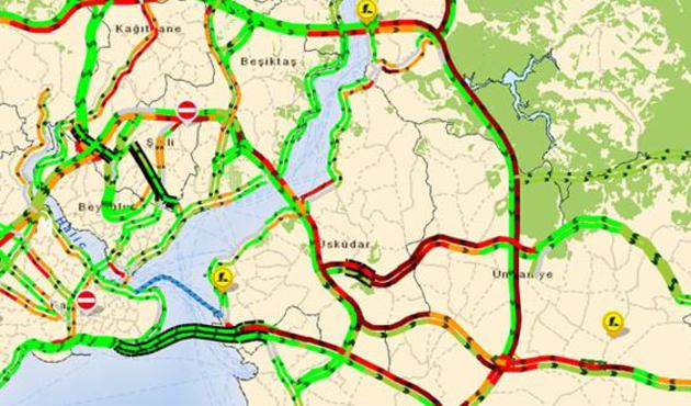 Köprüdeki çalışma İstanbul'u kilitledi!