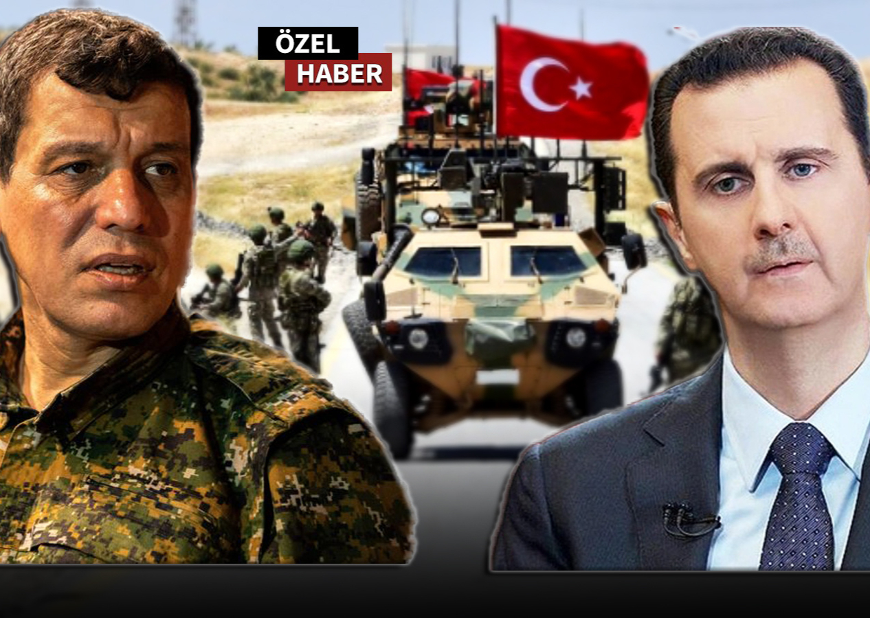 PYD/YPG terör örgütü elebaşı Şahin Cilo Türkiye korkusundan Şam'ın kapısını aşındırıyor!