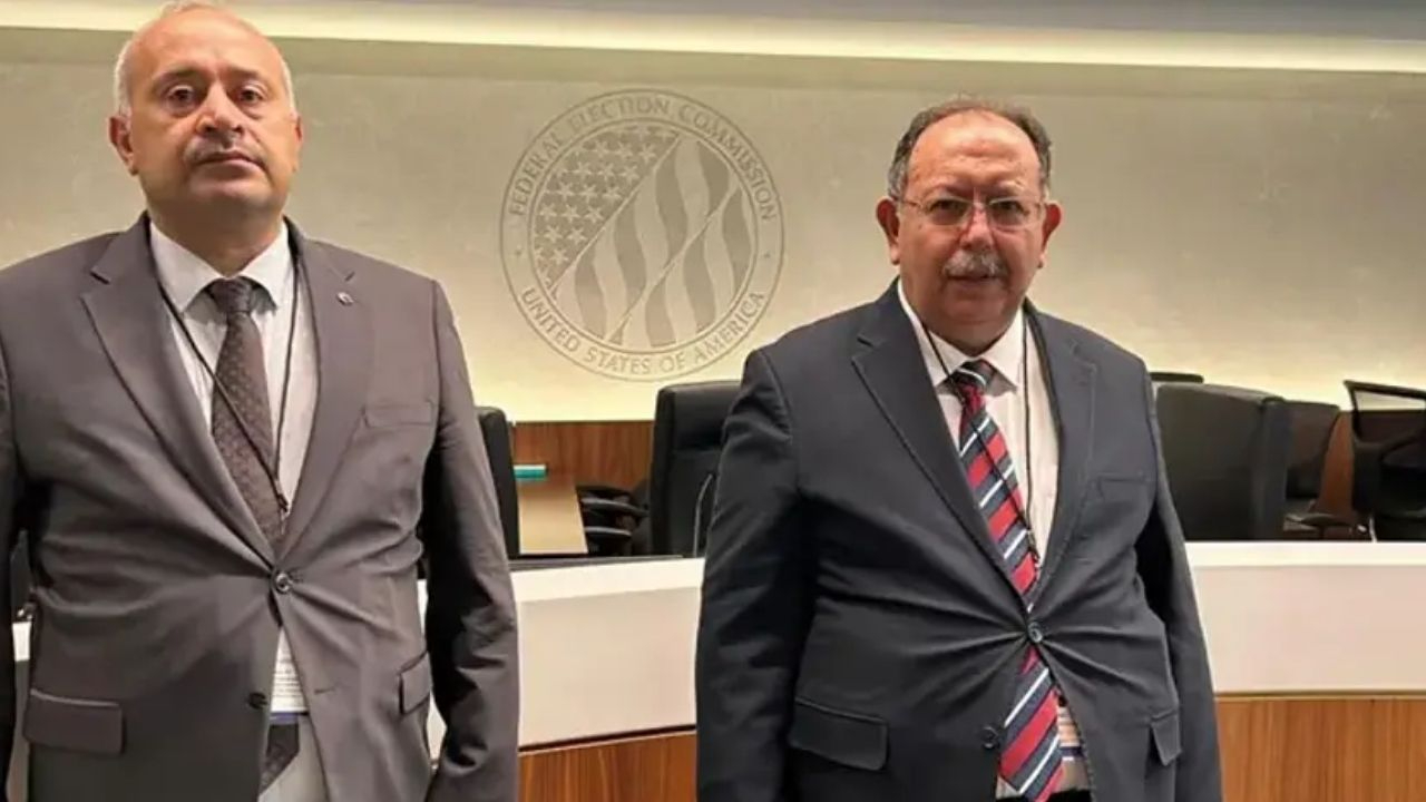 YSK Başkanı Ahmet Yener, ABD Başkanlık seçimi için Washington’da