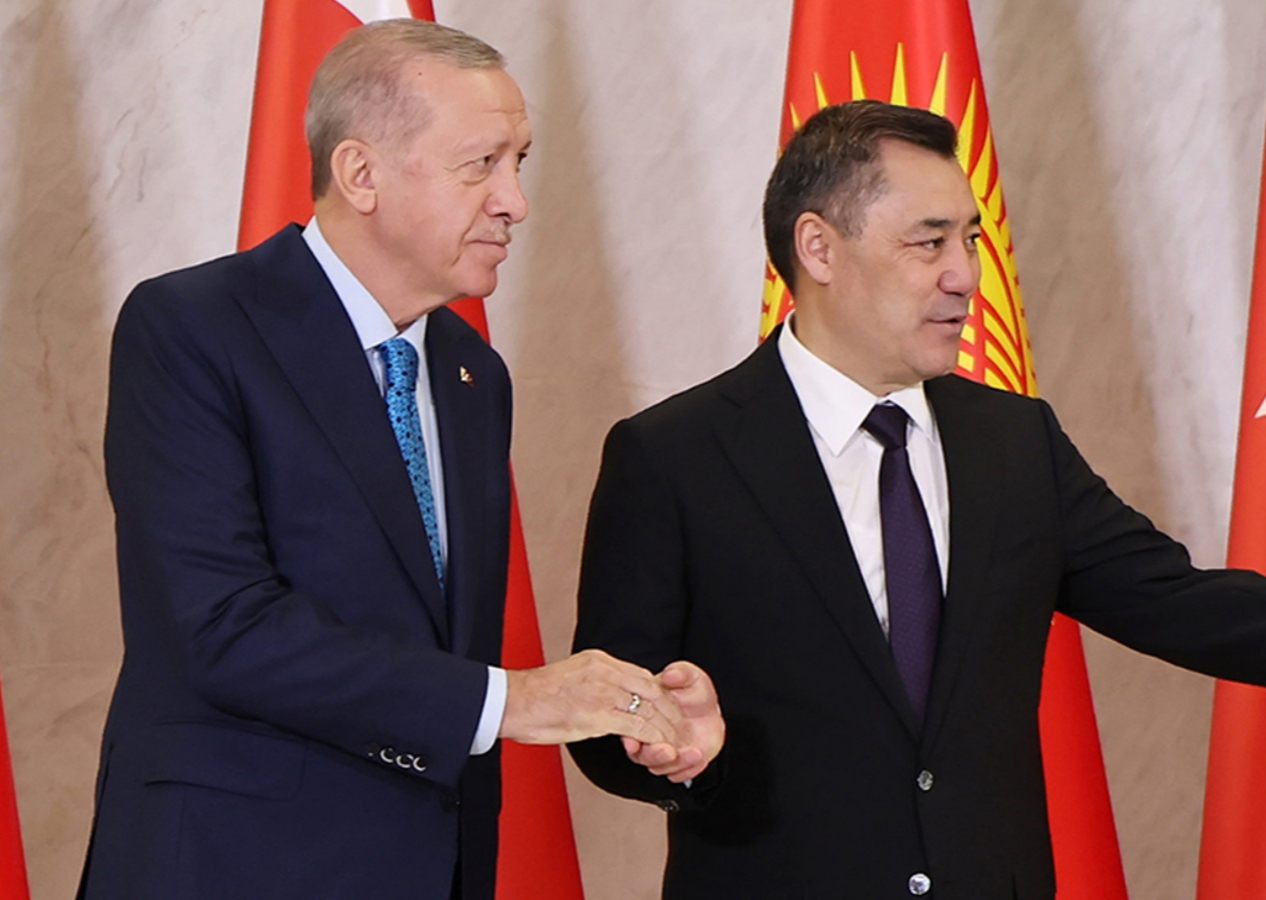 Cumhurbaşkanı Erdoğan Kırgızistan'da! Dikkat çeken FETÖ ve İsrail mesajı! "Ortak mücadelemiz sürecek"