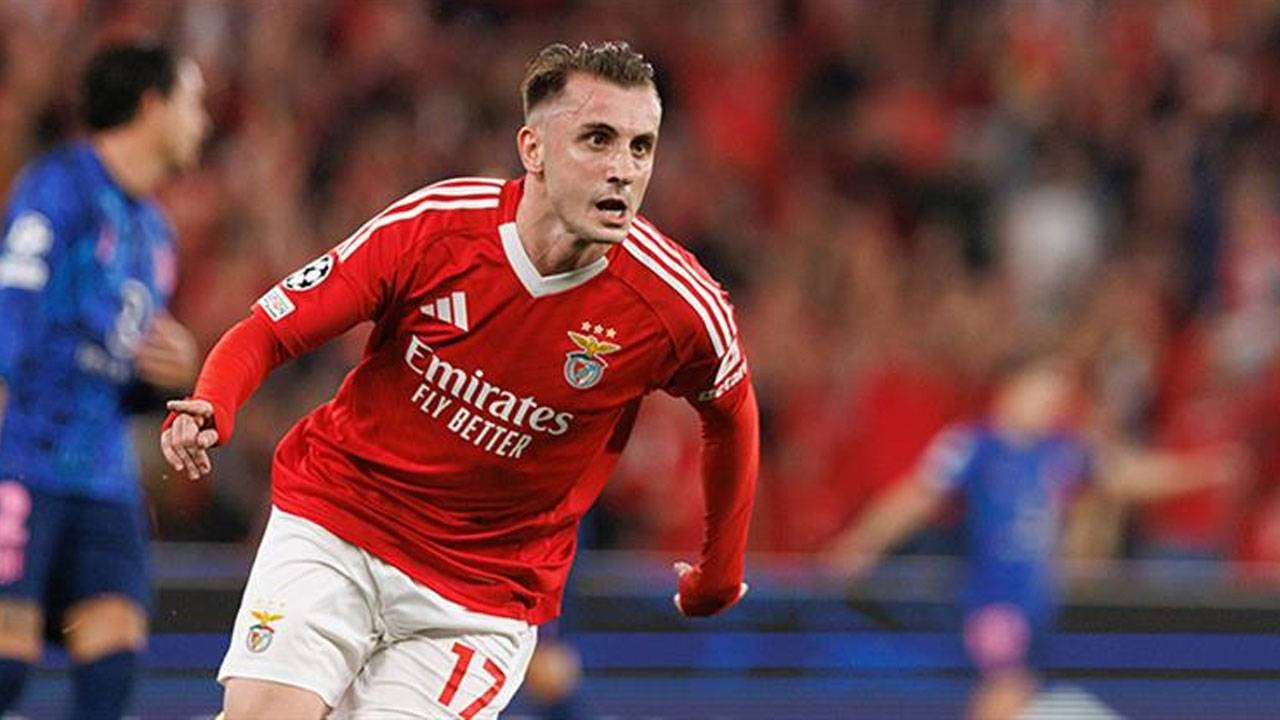 Portekiz'in yıldızı oldu! Kerem Aktürkoğlu en iyi forvet seçildi!