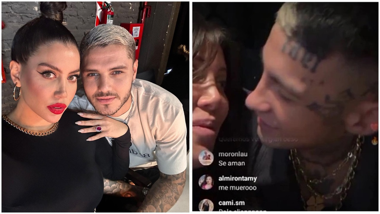 Wanda Nara'nın L-Gante ile öpüştüğü görüntülere Icardi'den yanıt gecikmedi!