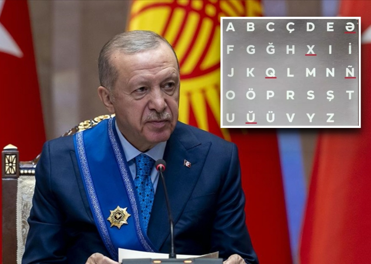 Cumhurbaşkanı Erdoğan Kırgızistan'da tarihi adımı duyurdu: 34 harfli alfabede mutabık kalındı!