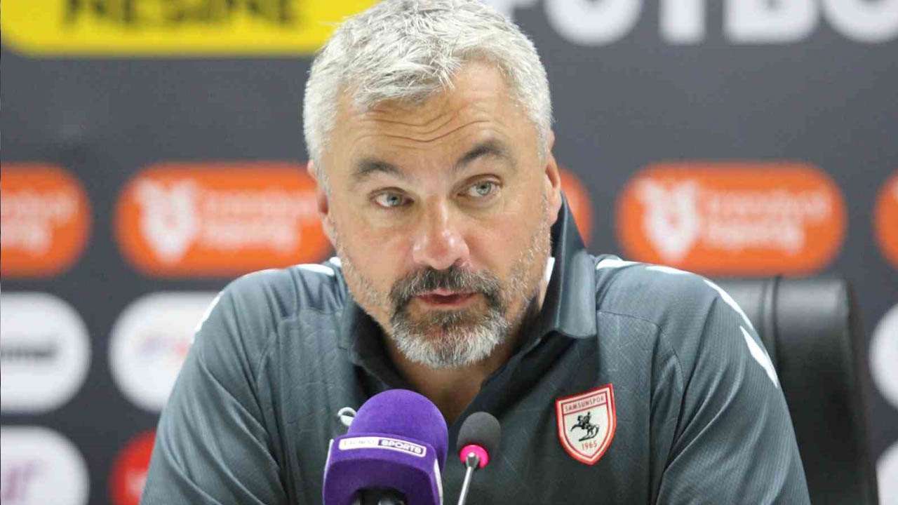 Thomas Reis gelecek sezon da Samsunspor'da kalacağını açıkladı