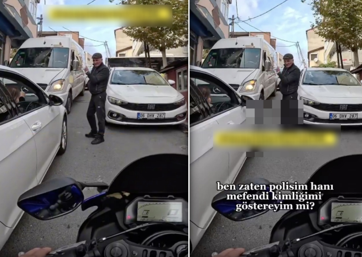 Sarıyer'de pes dedirten yol kavgası! "Gaziysen evde otur, beni ilgilendirmiyor"