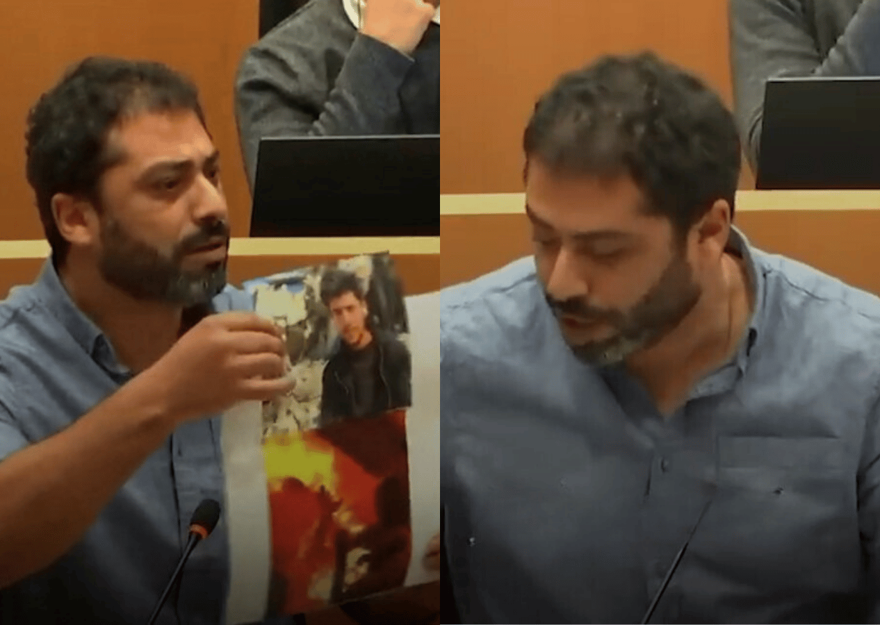 Tüm dünya bu Belçikalı vekili konuşuyor! Meclis'te İsrail büyükelçisini yerin dibine soktu