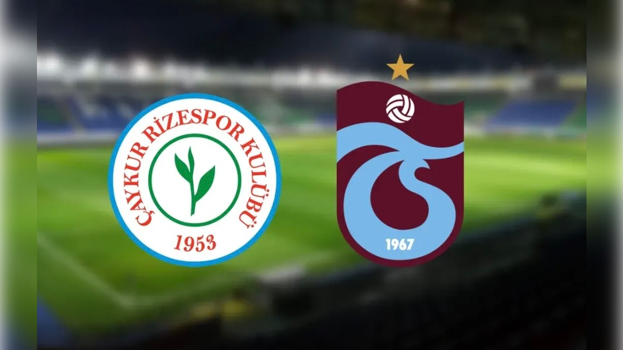 Maça doğru... Rizespor-Trabzonspor ilk 11'ler