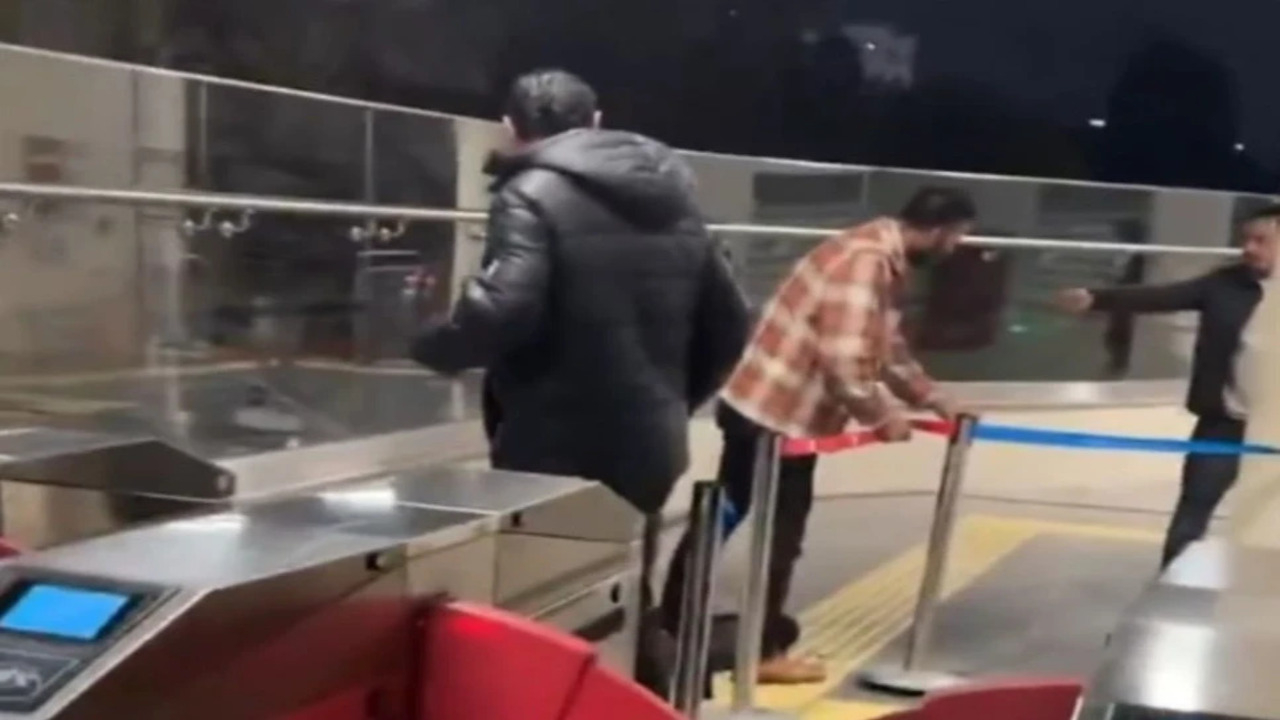 Marmaray istasyonunda güvenlik görevlisi tartıştığı yolcuyu vurdu!