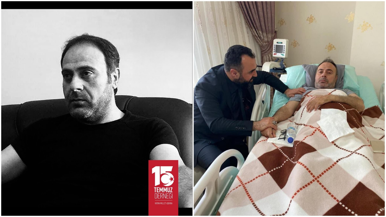 15 Temmuz hain darbe girişiminde yaralanmıştı! Gazi Halil Alğan, şehit oldu