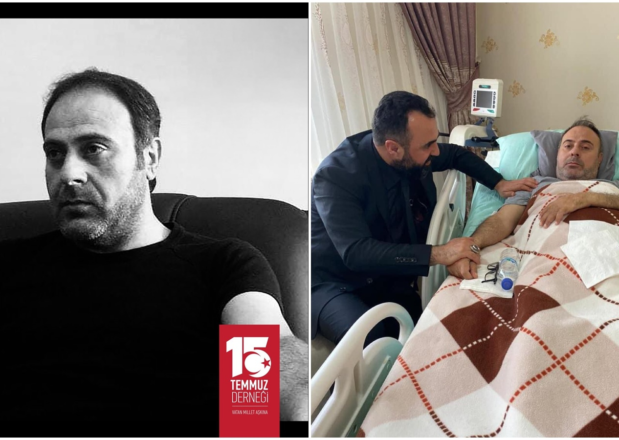 15 Temmuz hain darbe girişiminde yaralanmıştı! Gazi Halil Alğan, şehit oldu