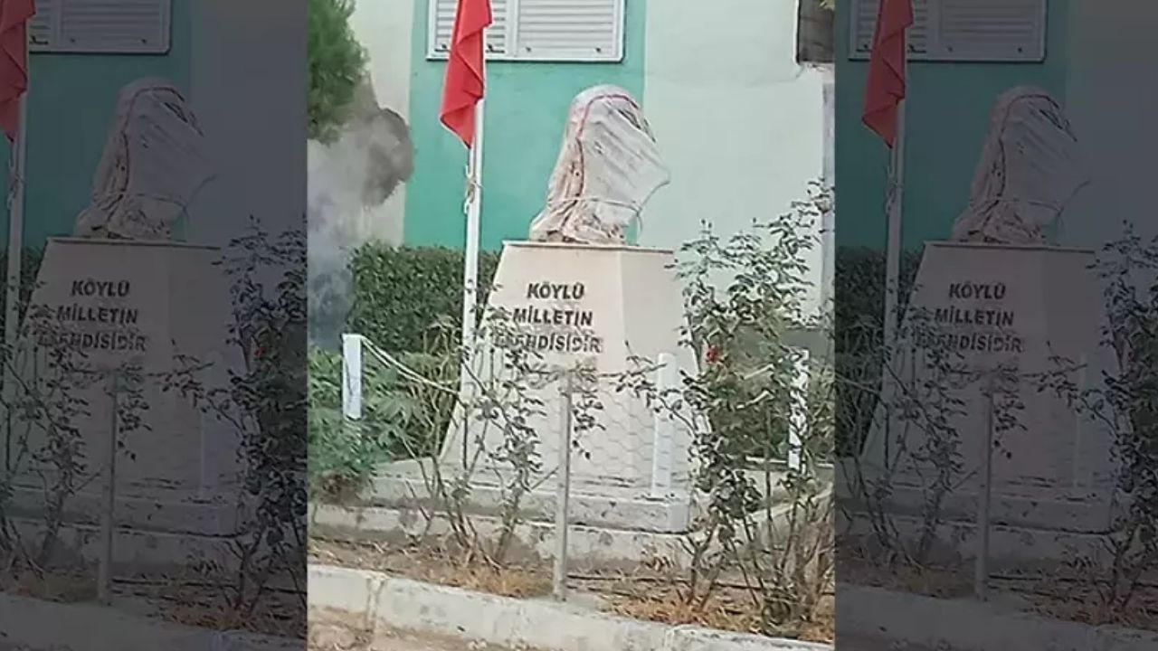 İzmir'de Atatürk büstüne saldırmıştı... Çıkarıldığı mahkemece tutuklandı