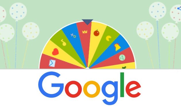 Google doğum günü çarkıfeleği!