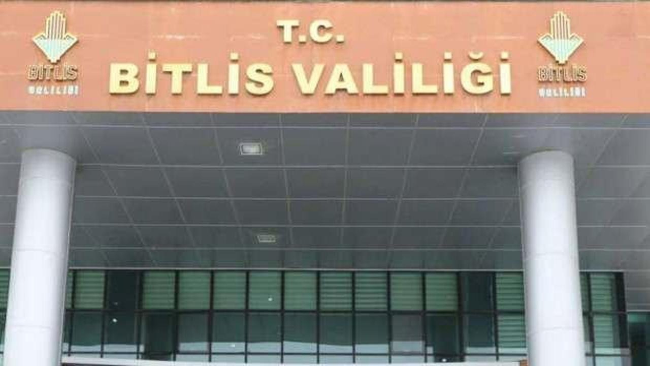 Bitlis'te toplantı ve gösteri yürüyüşleri ile etkinlikler 2 gün süreyle yasaklandı
