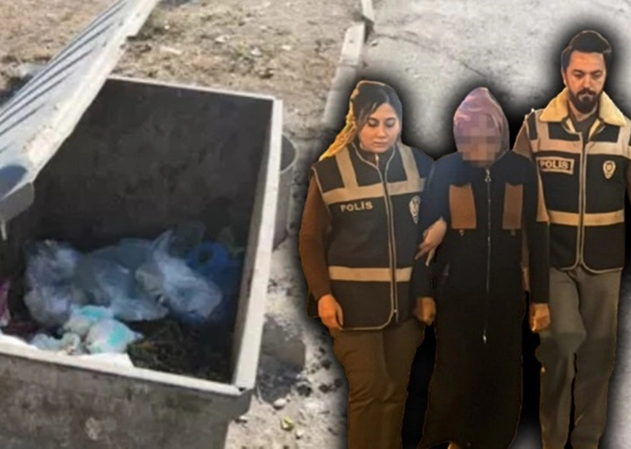 Çöp konteynerinde bulunan yeni doğmuş bebeğin annesi her şeyi itiraf etti